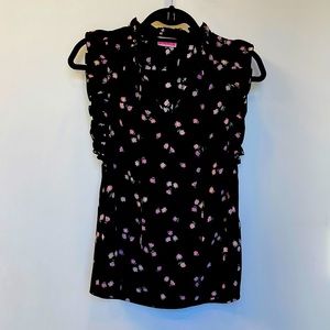 Kate Spade Floral Blouse Size XXS